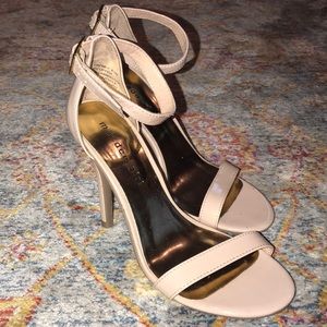 Steve Madden Dafney Nude Heeled Sandal